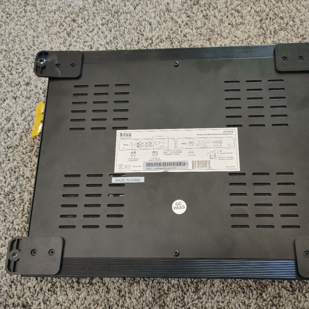 Boss Audio System R3400D Power Amplifier - Picture 8 of 9